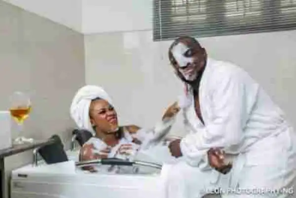 Couple Take Their Pre-Wedding Shoot To The Bathtub (Photos)